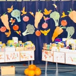 Westville House School Harvest Festival assembly a collection for the Ilkley food bank